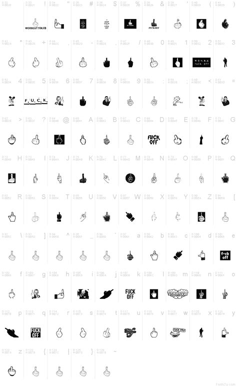 Fuck Off Font
