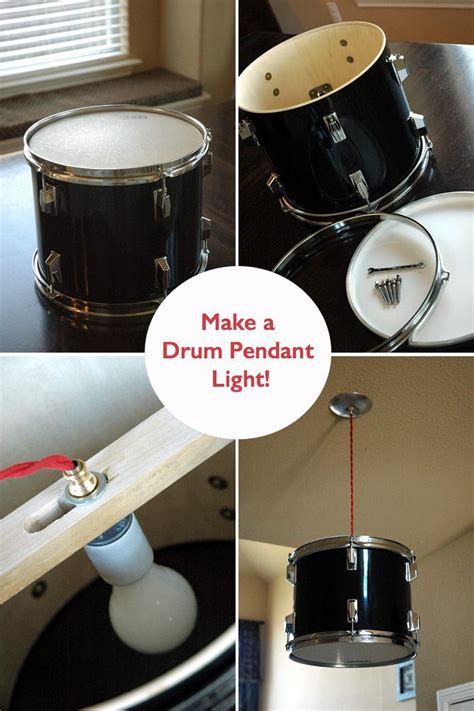 Diy Drum Lamp Shade