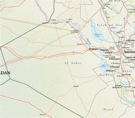 Map of Western Iraq | Institute for the Study of War