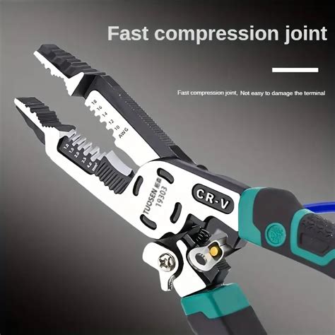 Wire Stripping Pliers Multi Functional Wire Cutting Pliers Temu