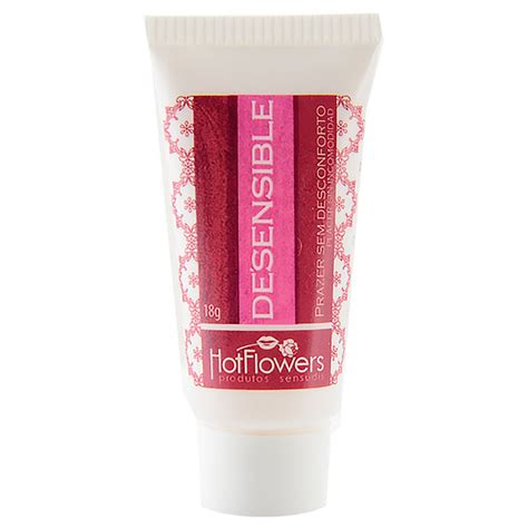 Gel Facilitador Anal Desensible G Hotflowers Loja Pimenta