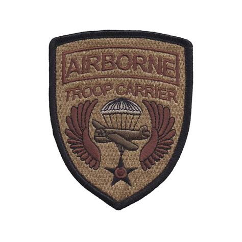 Th Airlift Squadron Airborne Troop Carrier Heritage Ocp Velcro