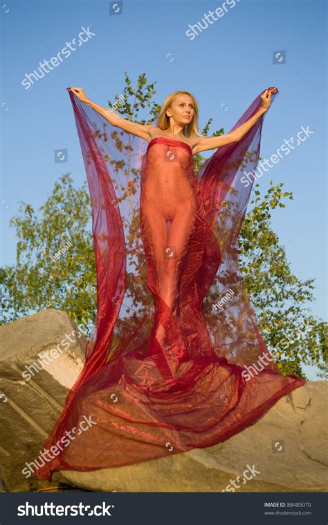 Nude Woman Red Stock Photo 88485070 Shutterstock