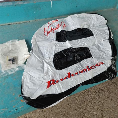 Nascar 8 Dale Earhardt Jr Inflatable Dangler Disply Vinyl Large Bud