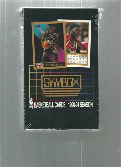 1990 91 Skybox Basketball Series 1 Factory Sealed Box 36 Sealed