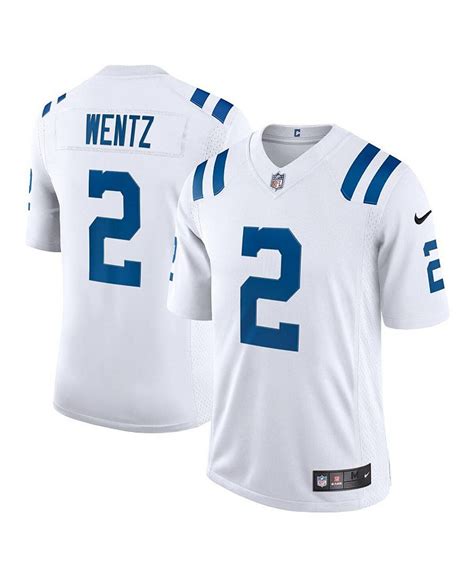 Nike Men's Carson Wentz White Indianapolis Colts Vapor Limited Jersey ...