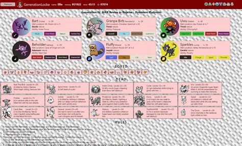 GenerationLocke Act IV Platinum Kicks My Ass Nuzlocke