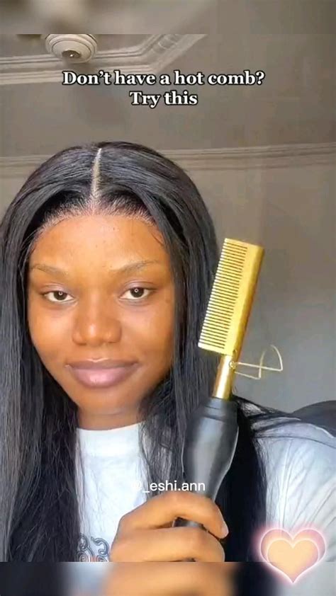 Hot Iron Stove Press Comb Straightening Tools For Black Afro Hair Wigs Us Artofit