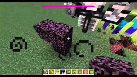 How To Spawn The Wither Minecraft New Boss 1 4 12w36a Youtube