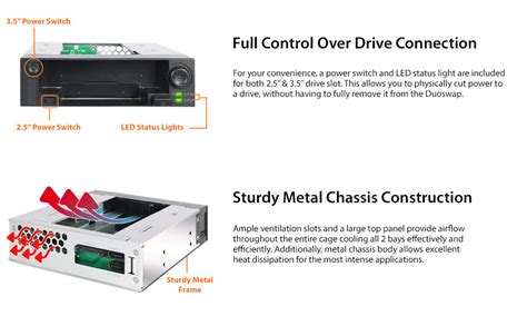 Icy Dock Mb Sp B Inch Hot Swap Drive Caddy Docking For Inch Inch Sata Hard