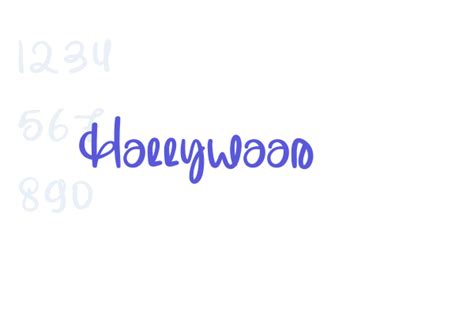 Hollywood - Font Free Download