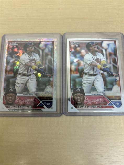 Yahoo オークション 2023 TOPPS CHROME LOGOFRACTOR 2枚セット Base