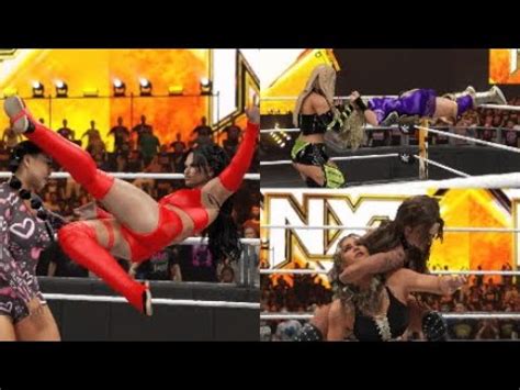 WWE 2K24 NXT QUALIFYING MATCHES TO JOIN LADDER MATCH NYX VS WENDY