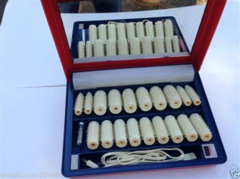 Clairol Kindness Deluxe Instant Hair Setter Hot Rollers Pageant Vintage Hot Rollers Hair Hot