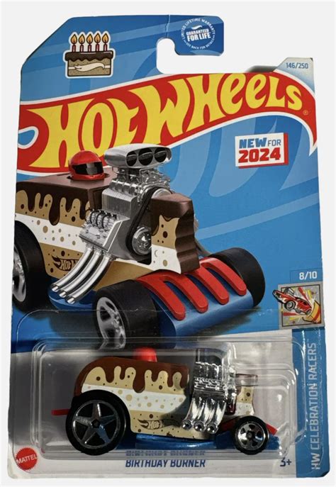 Hot Wheels Birthday Burner Collectible