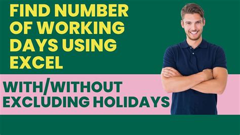 Find Number Of Working Days Between Two Dates In Excel Number Of