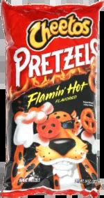 Cheetos Pretzels Flamin Hot