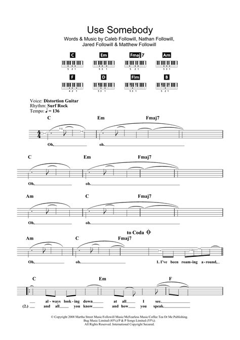 Kings of leon use somebody chords - dasetrader