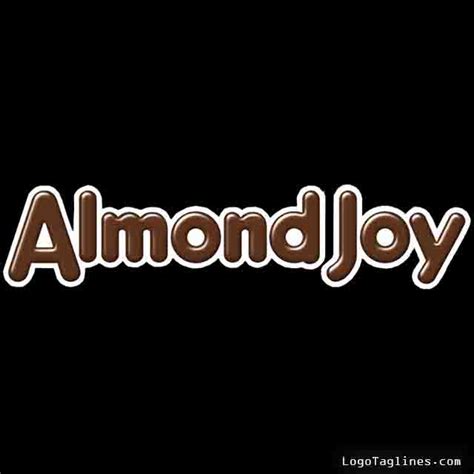 Almond Joy Logo And Tagline Slogan Owner Producer