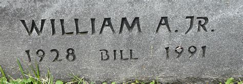 William Andrew “bill” Vice Jr 1928 1991 Mémorial Find A Grave