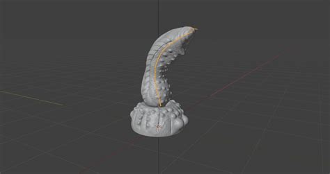 Fantasy Fushian Dragon Dildo Rigged D Model By Tridsign