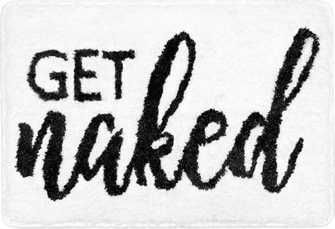 Amazon Homantic Get Naked Bathroom Rugs Funny Bath Mats For