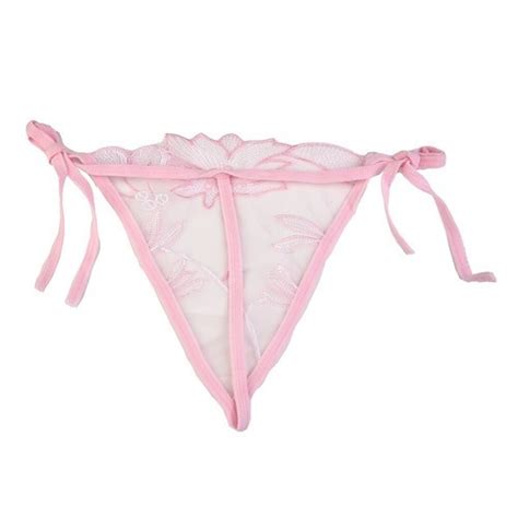 Women Lace Sexy Sheer Lingerie Push Up Knicker Bra Set Thong Underwear Nightwear EBay