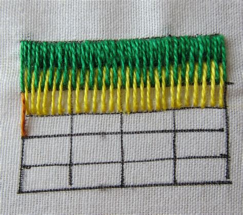 Royce S Hub Basic Embroidery Stitches Long And Short Stitch