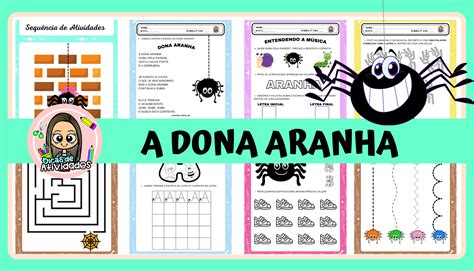 Atividade Aranha Educação Infantil - 8
