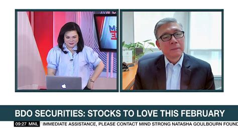 Bdo Securities Sees More Positive Trade For Psei This Year Amid