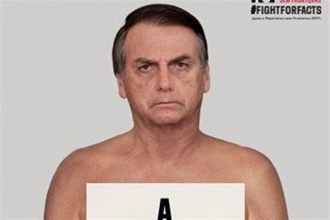 Montagem De Bolsonaro Nu Ong Faz Campanha Contra Desinforma O