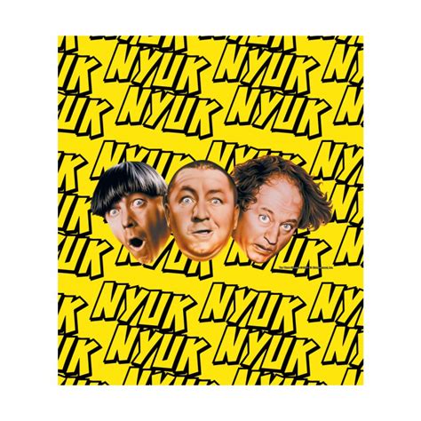 The Three Stooges - Three-Headed NYUK, NYUK, NYUK Face Mask | The Three Stooges's Artist Shop