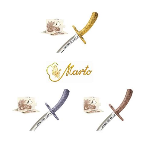 Genghis Khan Sword Miniature - MartoSwordsToledo.com