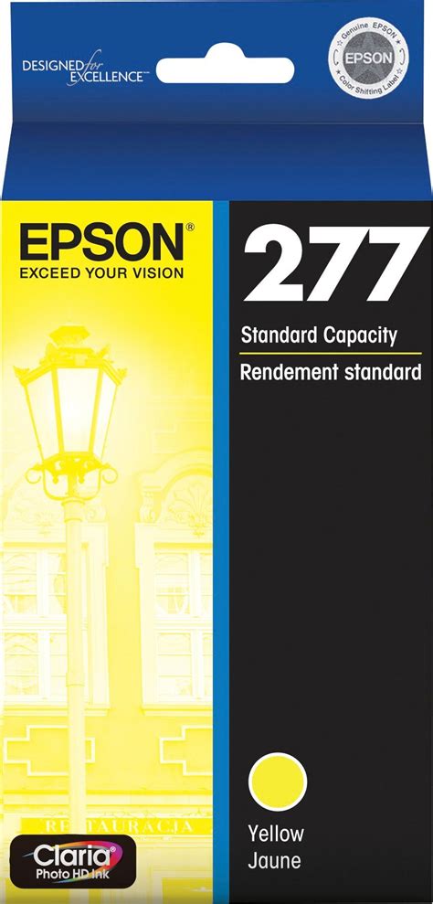 Best Buy Epson 277 Ink Cartridge Yellow EPSON YELLOW INK T277420 S