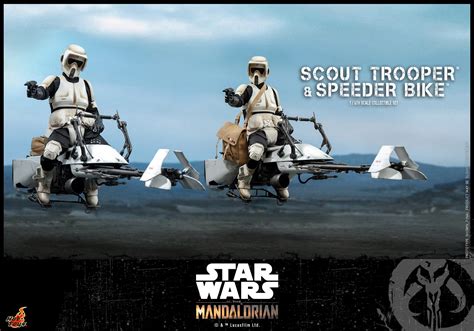 Hot Toys Scout Trooper Speeder Bike The Mandalorian Tms Discontoys