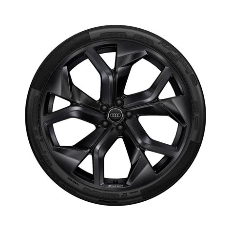 Audi Rs Q Complete Winter Wheel In Y Spoke Rotor Design Black