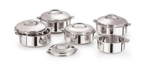 Stainless Steel Royal Hot Pot Casserole At Piece In Thane Id