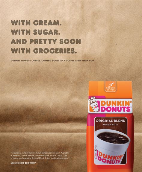 Dunkin Donuts Coffee Ad