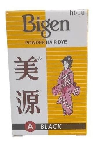 Bigen Tinte Permanente Para El Cabello En Polvo Color Negro MercadoLibre