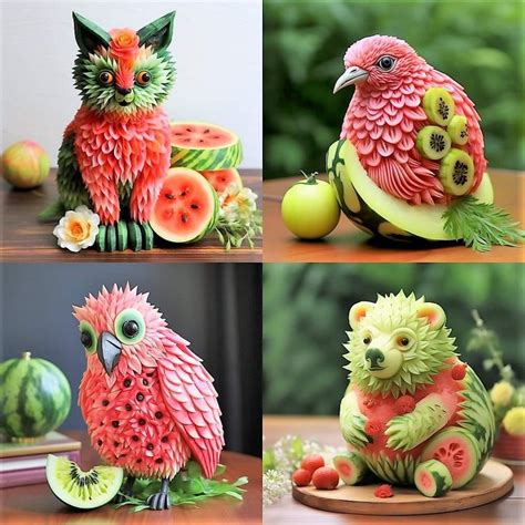 Creative Animal Crafts Made Out of Genius Fruit Cuttings | Recycled Crafts