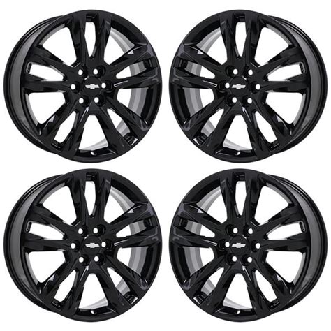 CHEVROLET TRAVERSE 2018 2021 GLOSS BLACK Factory OEM Wheels Rims Not