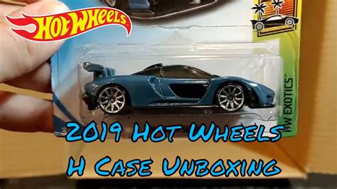 Hot Wheels H Case Unboxing Youtube