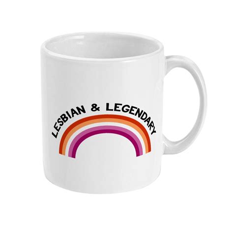 Lesbian Coffee Mug Lesbian Pride Lesbian Flag Mug Gay Etsy