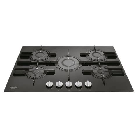 Table De Cuisson Gaz Hotpoint Direct Flame Ftghg D Ha Bk