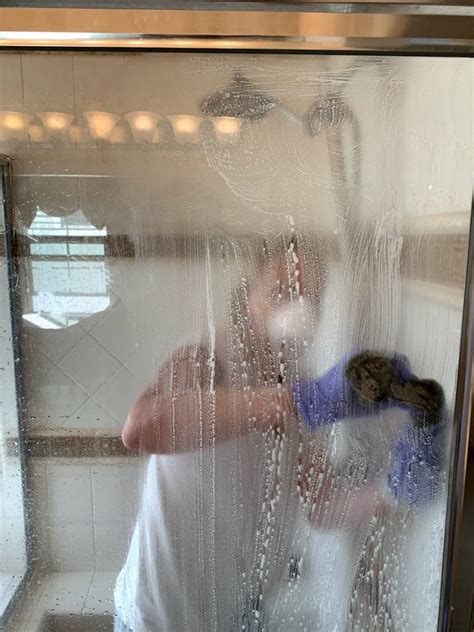 How To Remove Hard Water Stains From Glass Shower Doors Hard Water