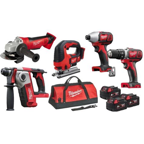 Pack De Outils V Milwaukee M Bpp A A Batteries Ah Chargeur