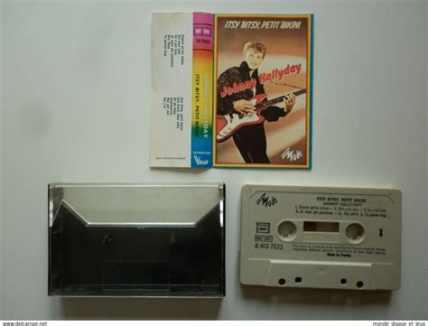 Cassette Johnny Hallyday Cassette K Album Itsy Bitsy Petit Bikini