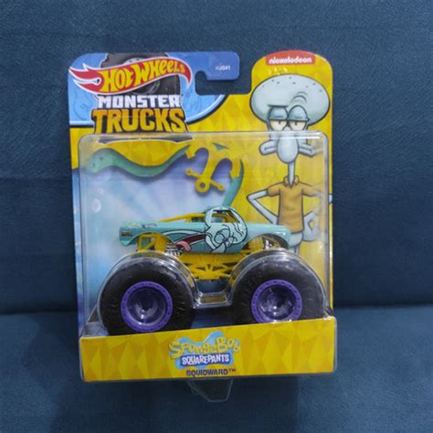 Jual Hot Wheels Monster Truck Squidward SpongeBob SquarePants HWN78 Kota Bekasi
