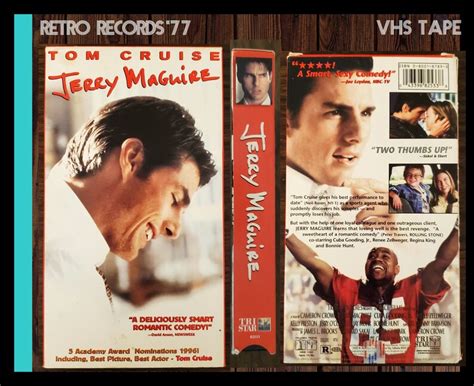 Jerry Maguire Vhs Movie And Cd Soundtrack Tom Cruise Ren E Etsy