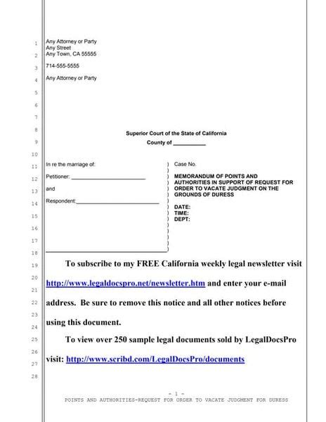 Sample California Meet And Confer Letter